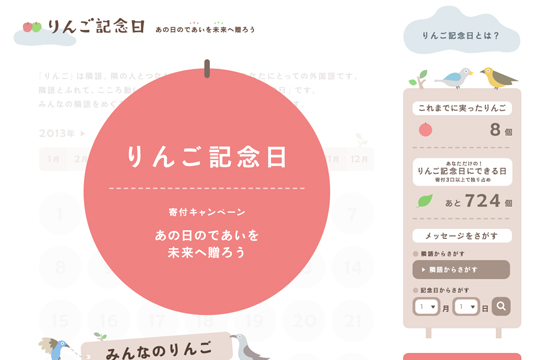 りんご記念日